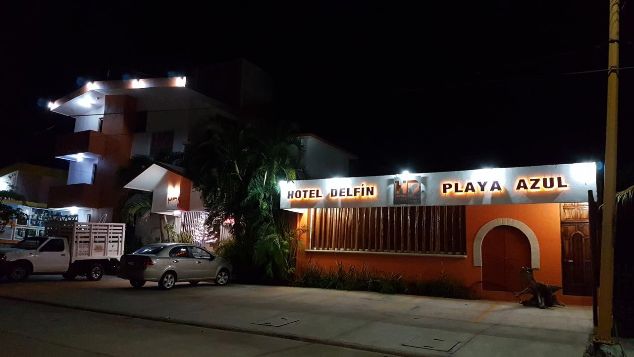 Delfin Playa Azul Hotel Lázaro Cárdenas Eksteriør billede